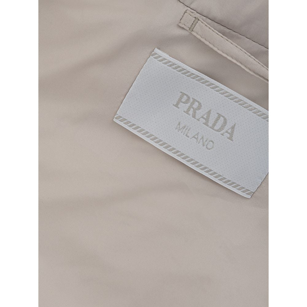 Μπουφάν Prada Grey Polyester