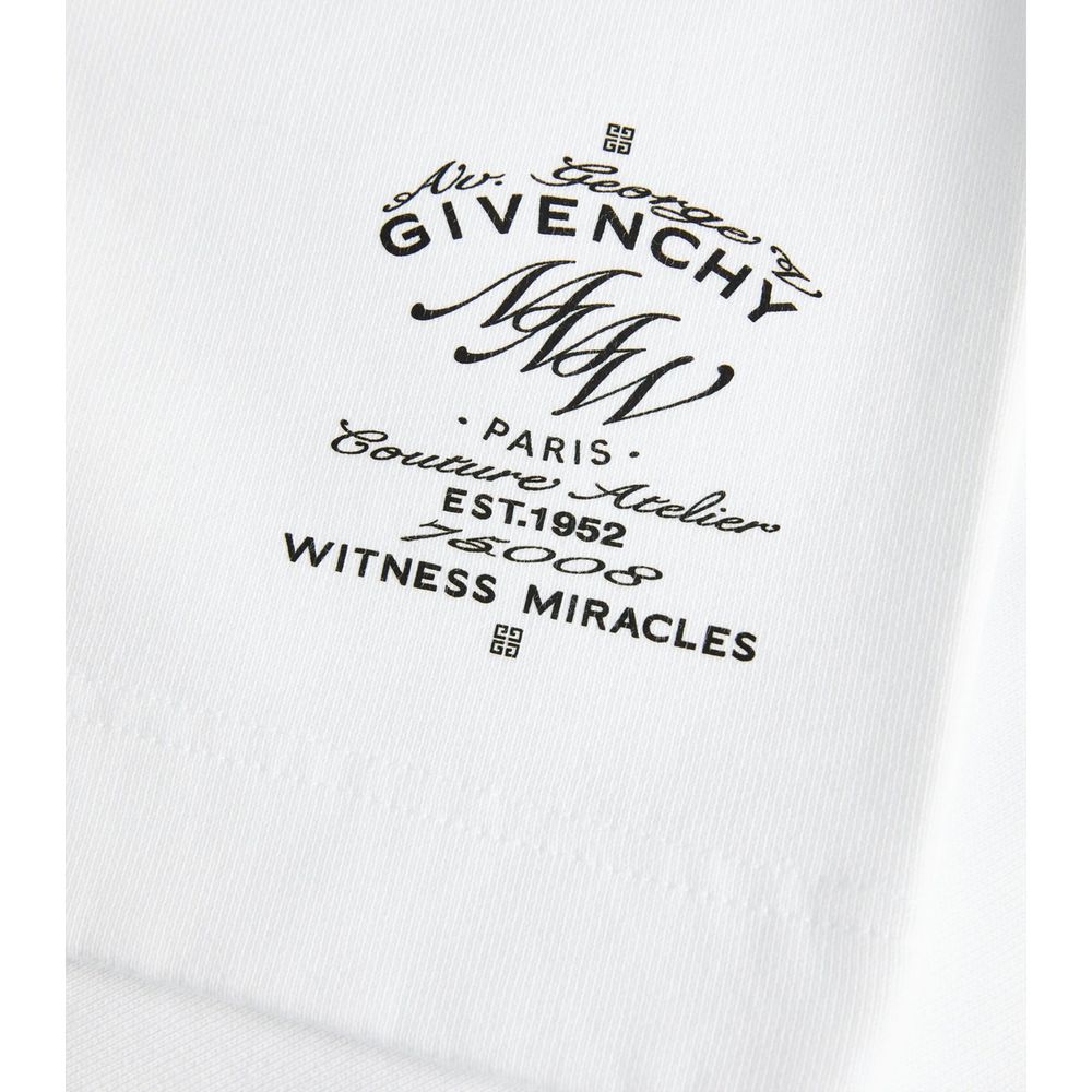 Λευκό βαμβακερό σορτς Givenchy