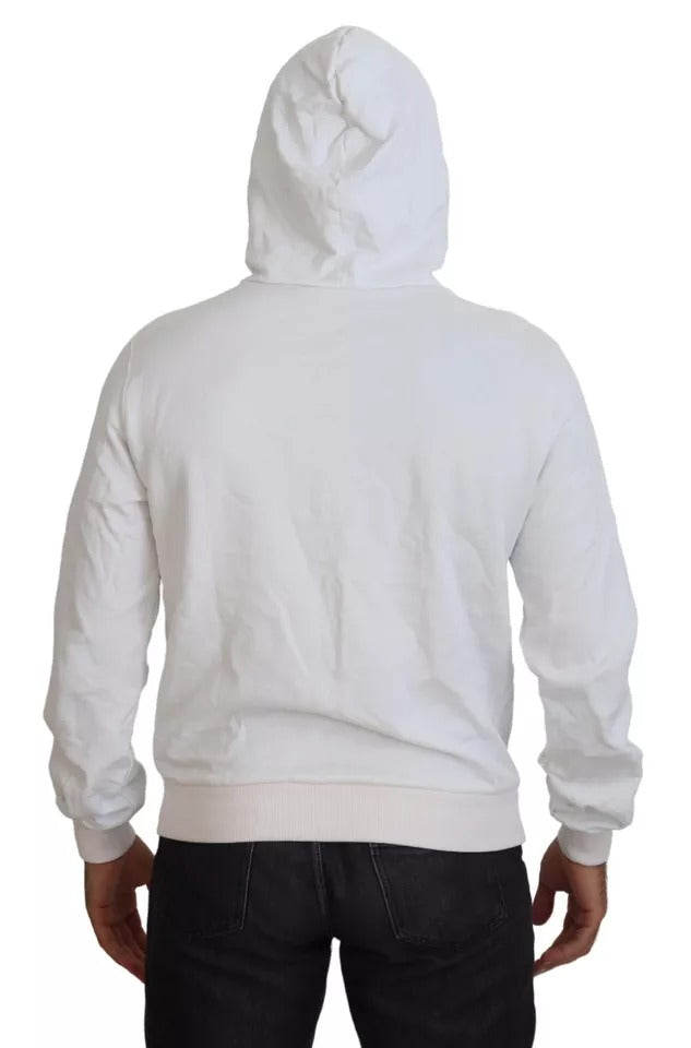 Πουλόβερ φούτερ Dolce & Gabbana White Caesar Cotton Hooded