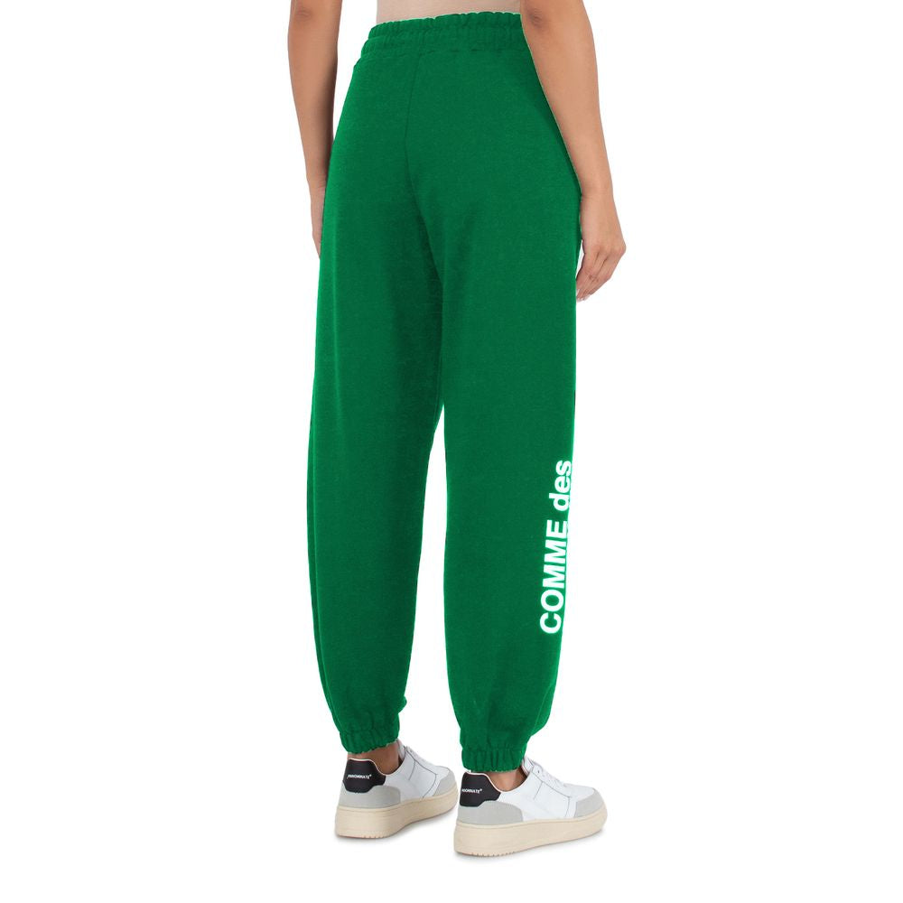 Comme Des Fuckdown Green Cotton Jeans &amp; Pant