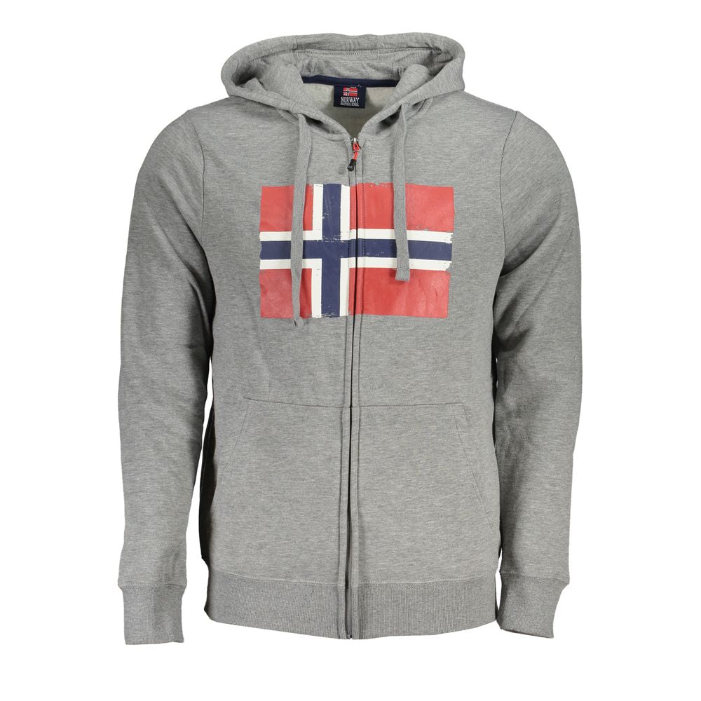 <tc>Norway 1963</tc> Sleek Grey Hooded Fleece Φούτερ