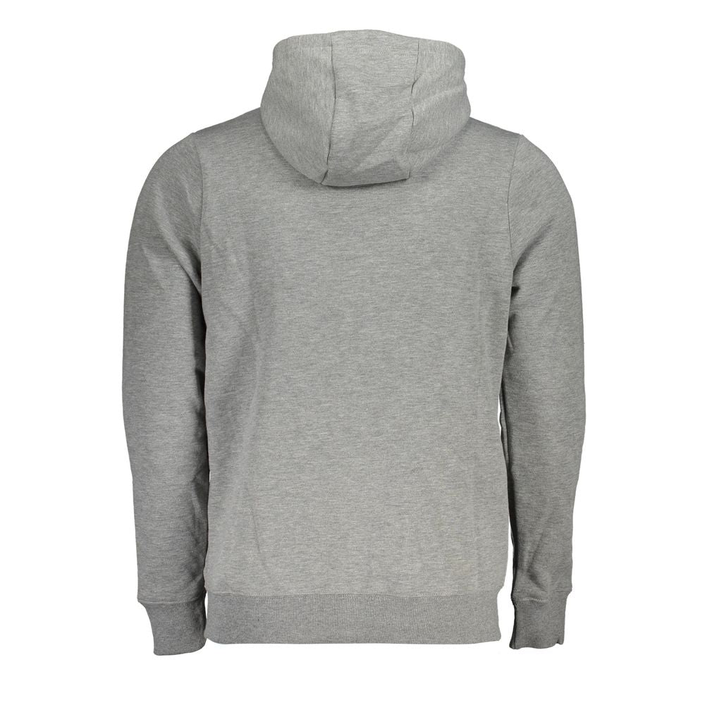 Norway 1963 Sleek Gray Hooded Fleece Sweatshirt