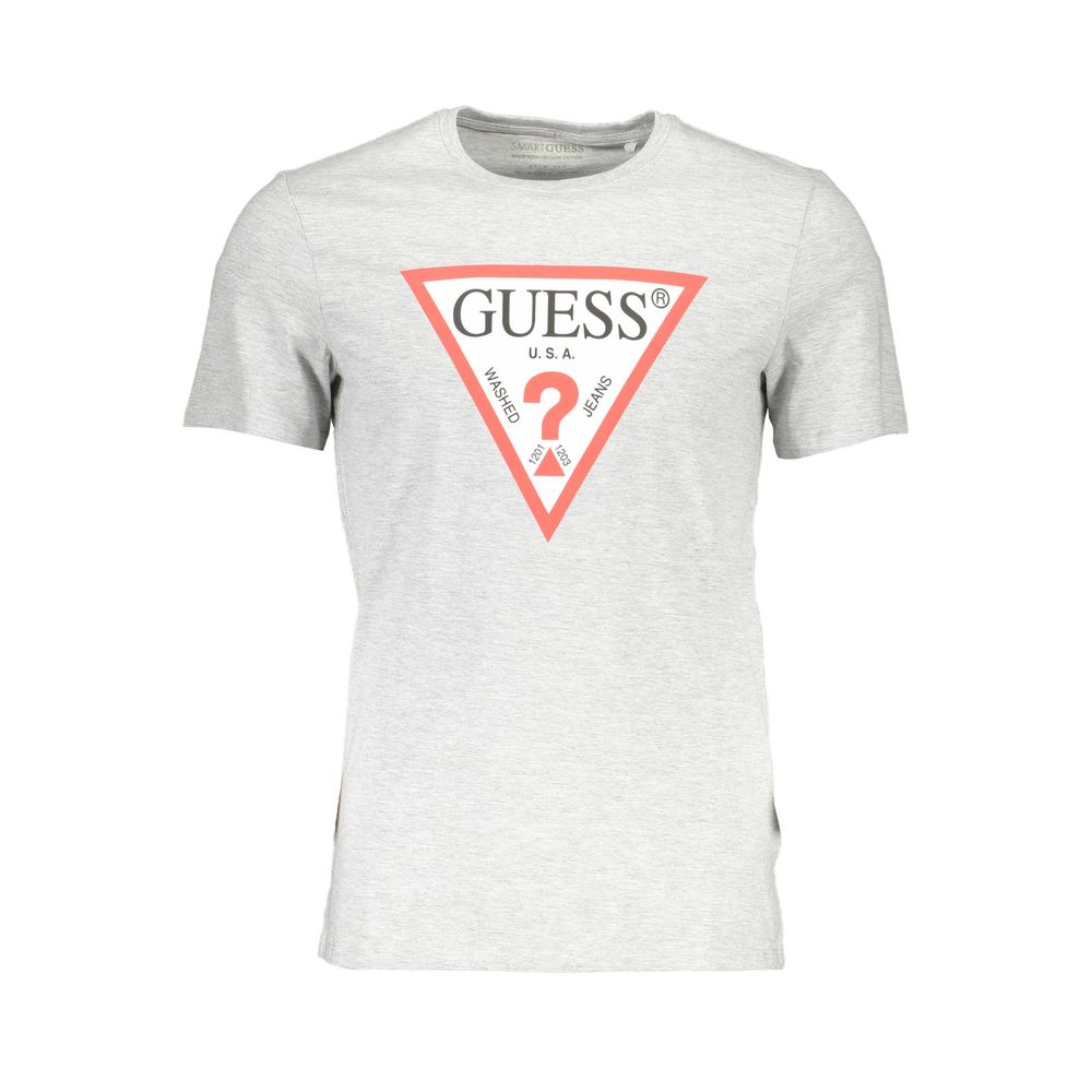 Μπλουζάκι με λογότυπο Guess Jeans Chic Grey Slim Fit