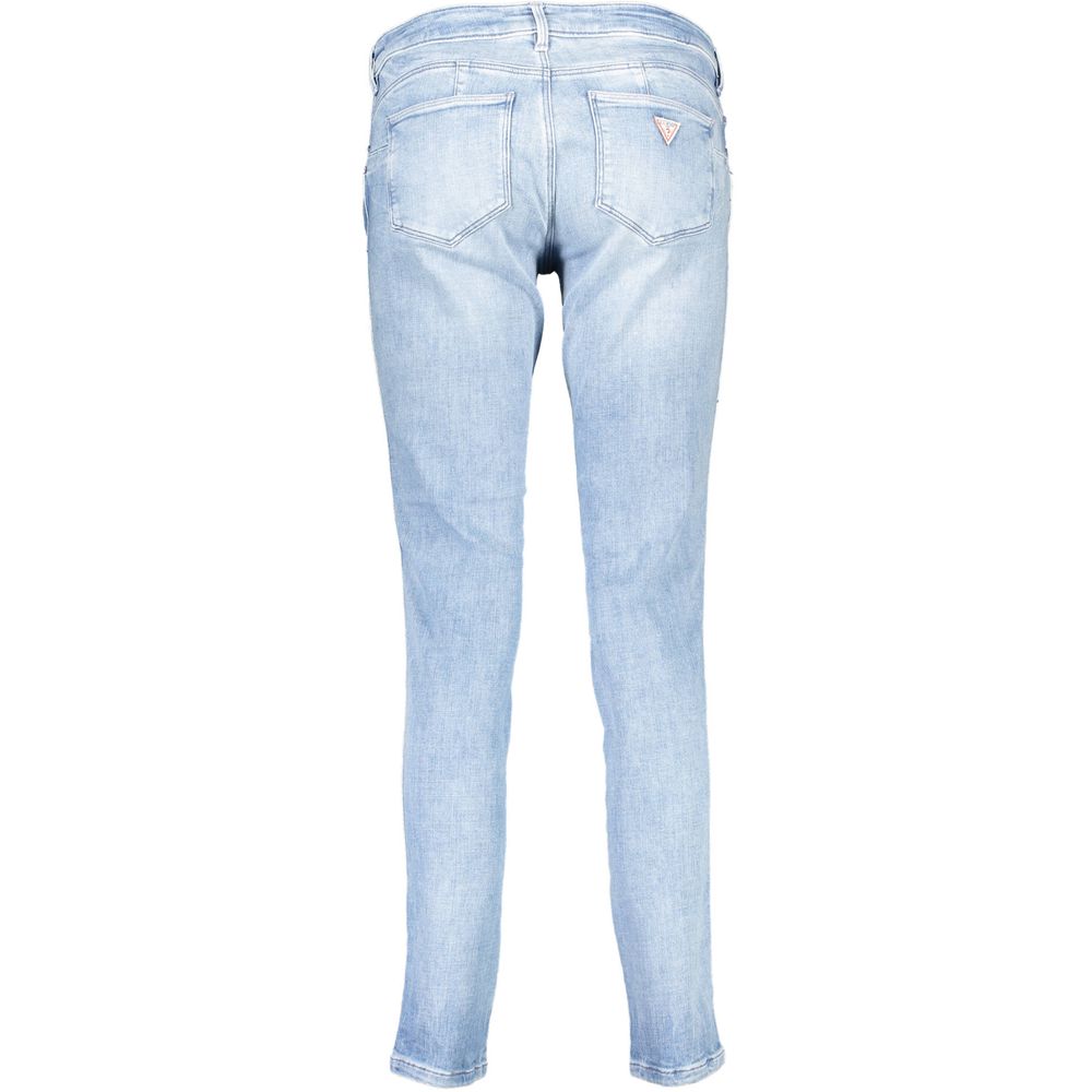 Guess Jeans Chic Skinny ψηλόμεσο γαλάζιο τζιν