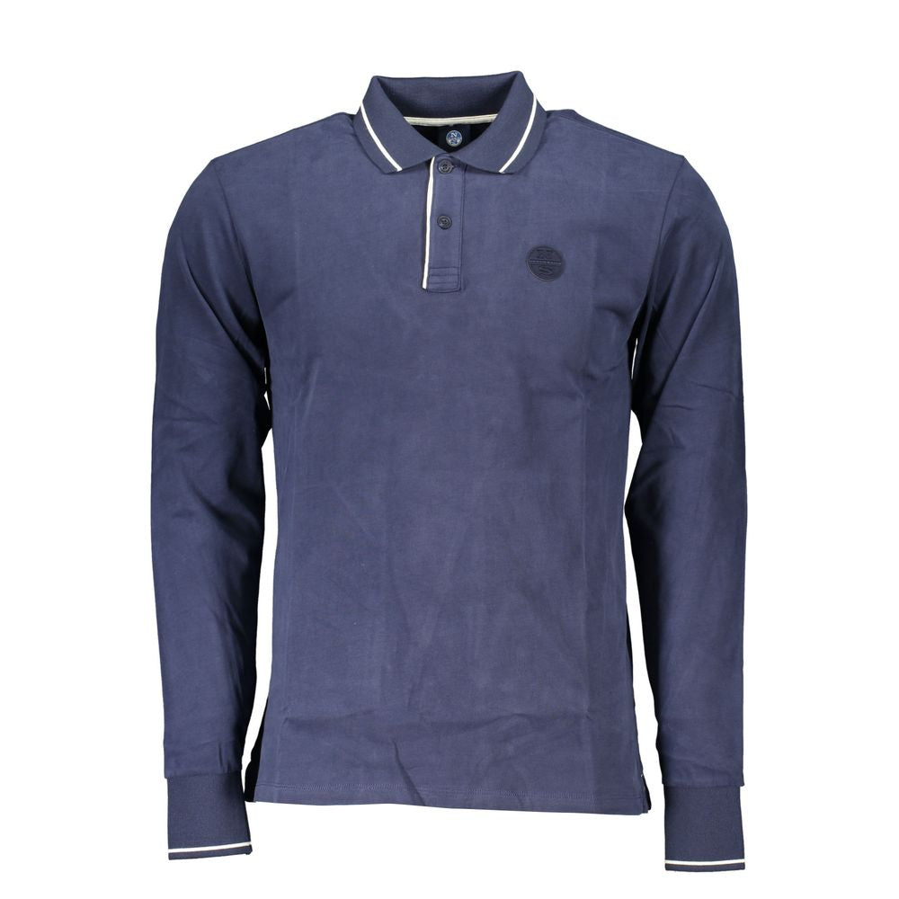 <tc>North Sails</tc> Sustainable Chic Blue Polo με λεπτομέρειες αντίθεσης