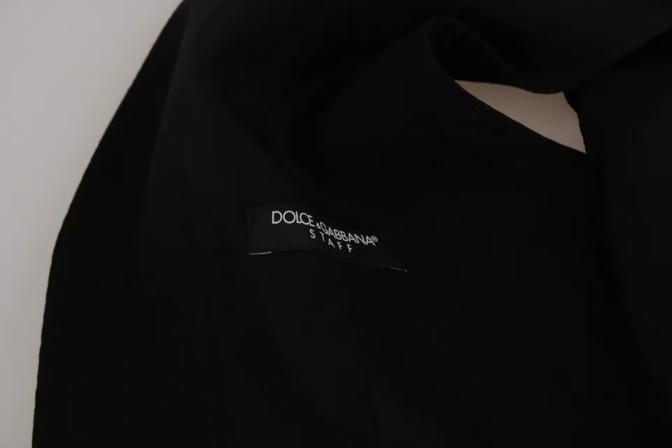 Dolce & Gabbana Black Solid STAFF Slim Fit