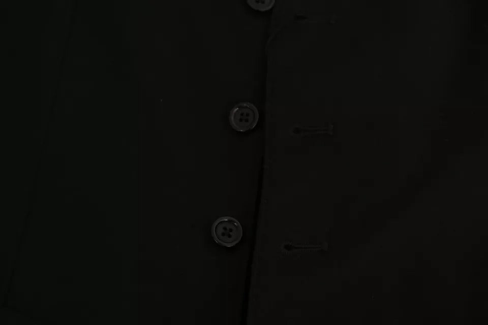 Dolce & Gabbana Black Solid STAFF Slim Fit