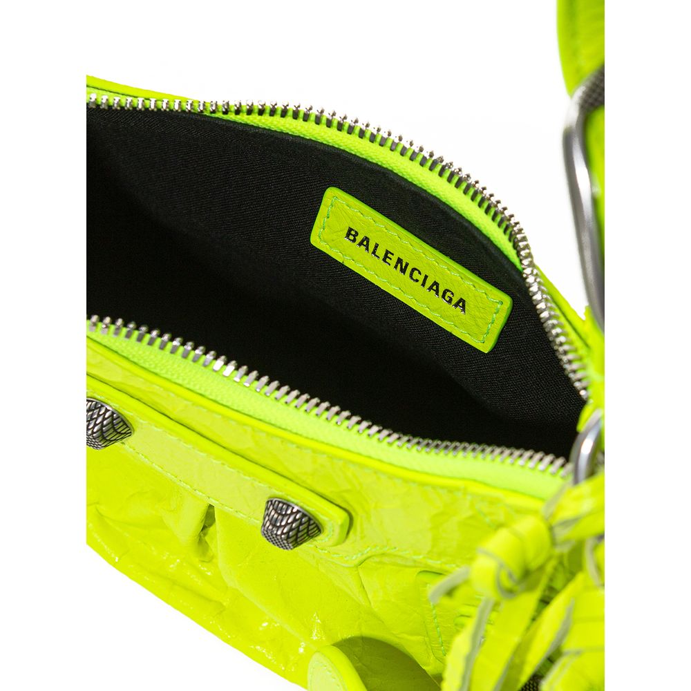 Balenciaga Sunny Yellow Δερμάτινη τσάντα Treasure