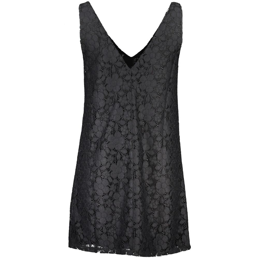 Desigual Black Viscose Dress