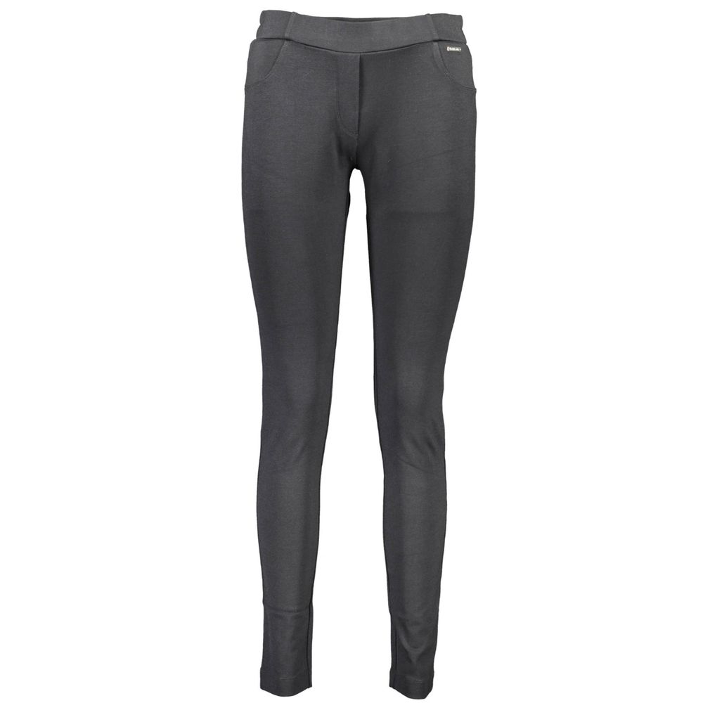 U.S. POLO ASSN. Sleek Black Elastic Waist Leggings