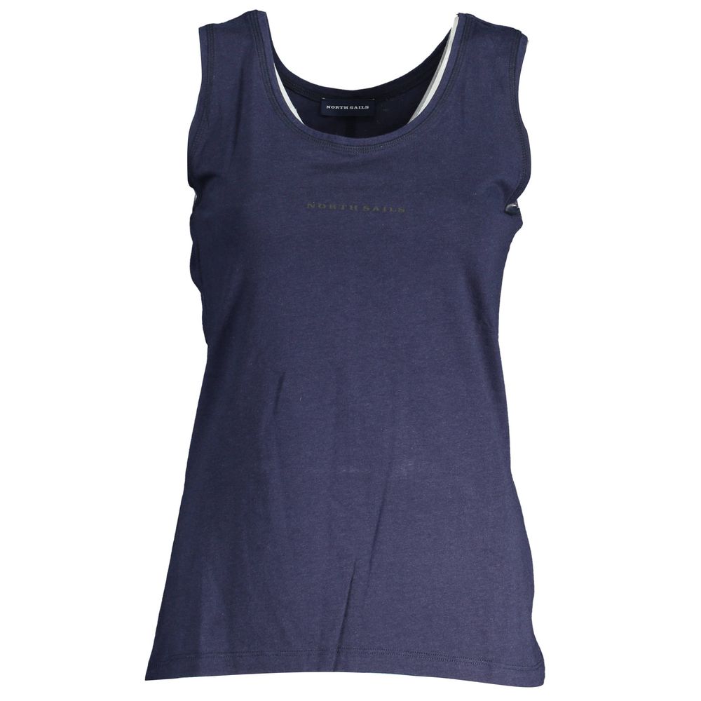 North Sails Chic Organic Cotton Tank Top with Logo