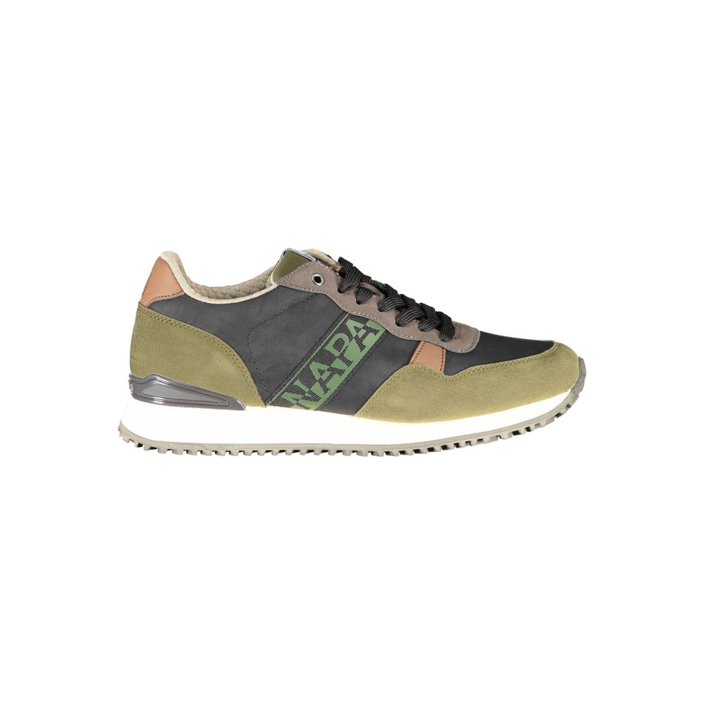 Αθλητικά παπούτσια Napapijri Green Contrast Detail Lace-up