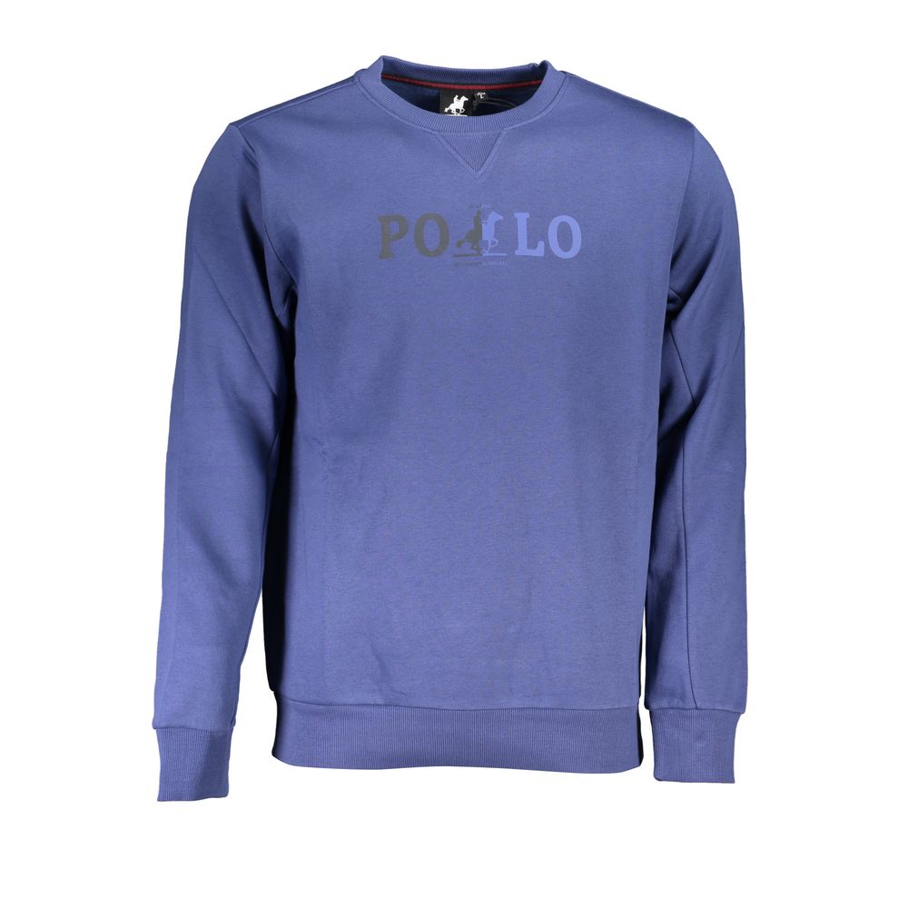 US Grand Polo Chic Fleece πουλόβερ με λαιμόκοψη σε μπλε χρώμα