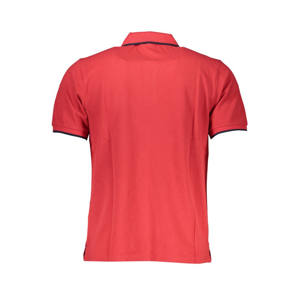 <tc>North Sails</tc> Red Cotton Polo πουκάμισο