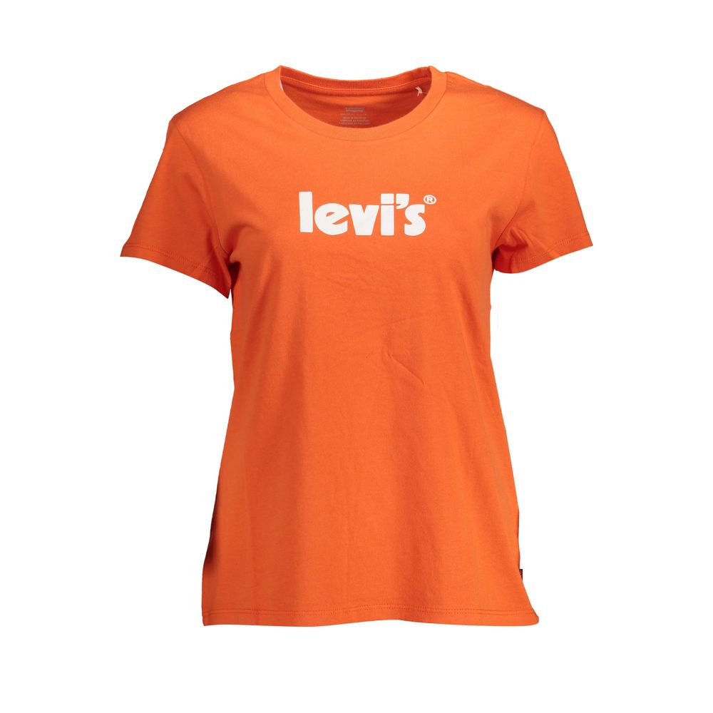 Μπλουζάκι εκτύπωσης με λογότυπο Levi's Chic Orange