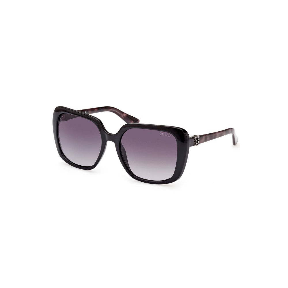 Guess Jeans Chic Black Square Lens Sunglasses