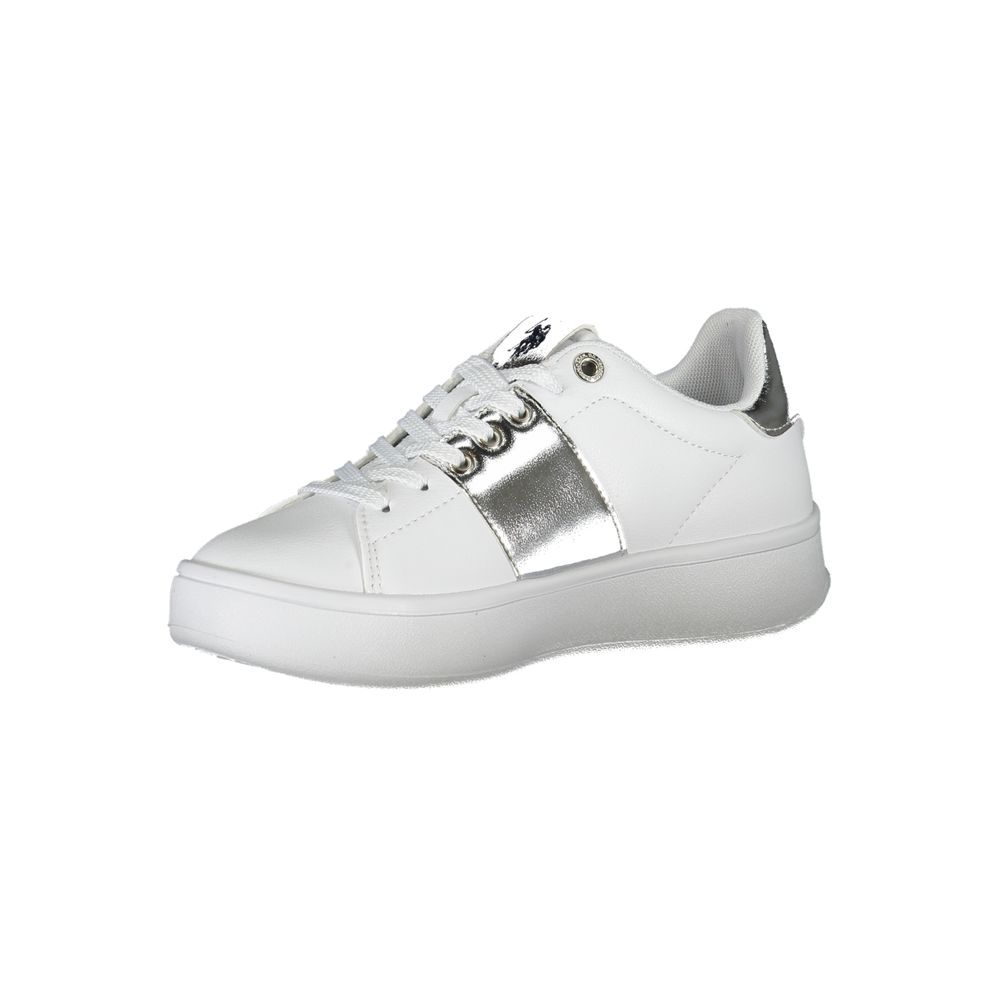 U.S. POLO ASSN. Chic Sporty Lace-Up Sneakers with Contrast Details