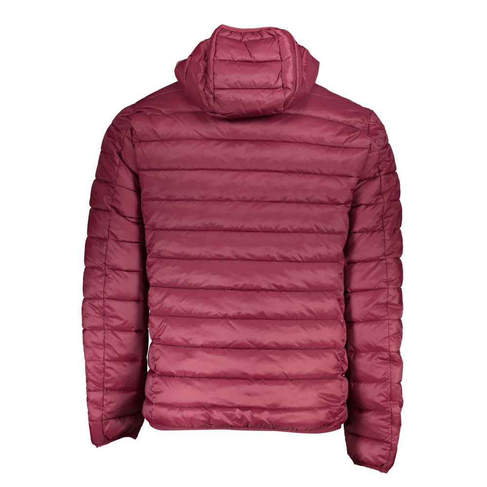 Norway 1963 Chic Pink Hooded Jacket με Μοναδική Απλικέ