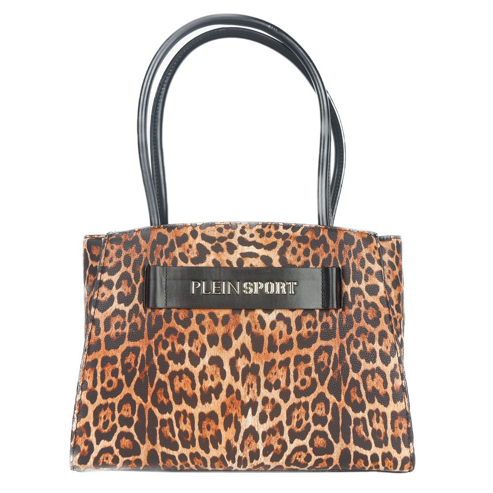 <tc>Plein Sport</tc> Leopard Print Shopper με λογότυπο