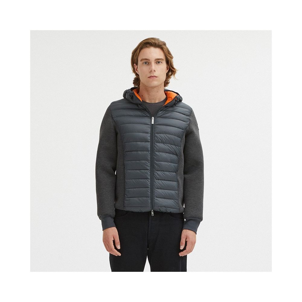 Κομψό μπουφάν Centogrammi Grey Goose Down Puffer