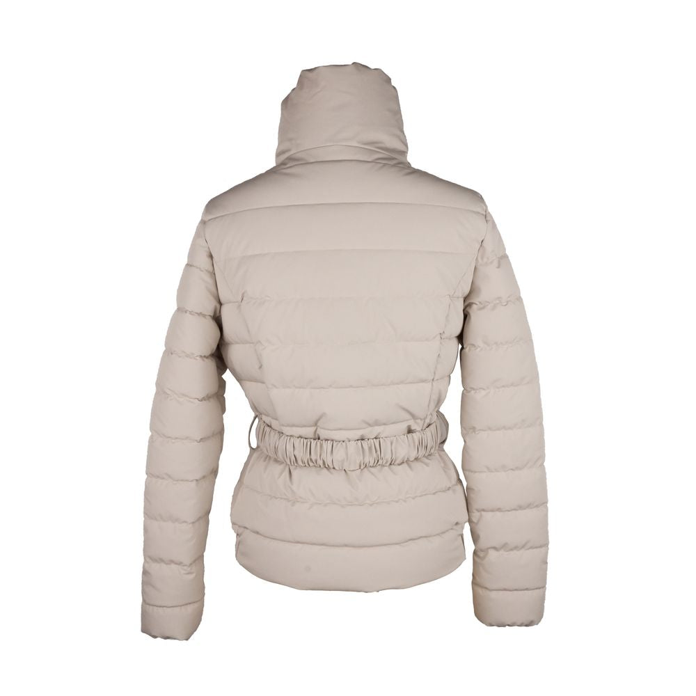 Yes Zee Chic Grey Zip-Up Jacket με λεπτομέρεια λογότυπου