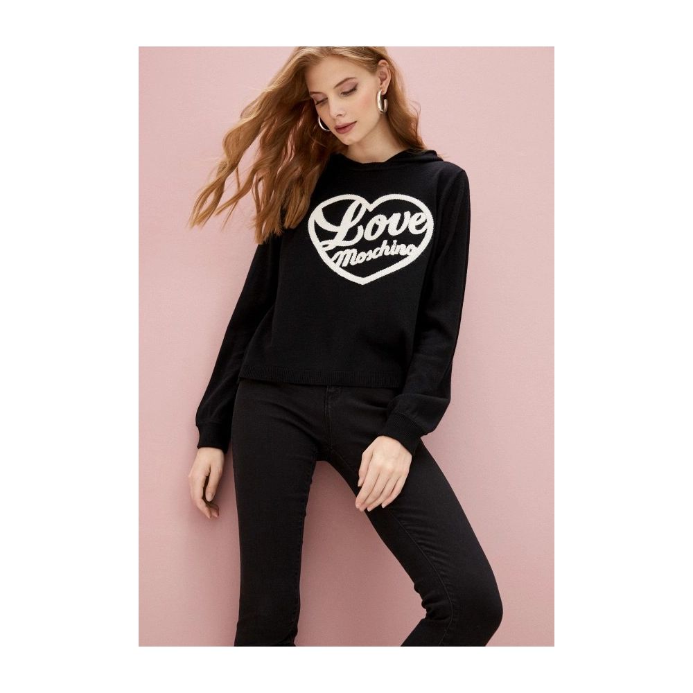 <tc>Love Moschino</tc> Κομψό μαύρο Stretch Slim τζιν