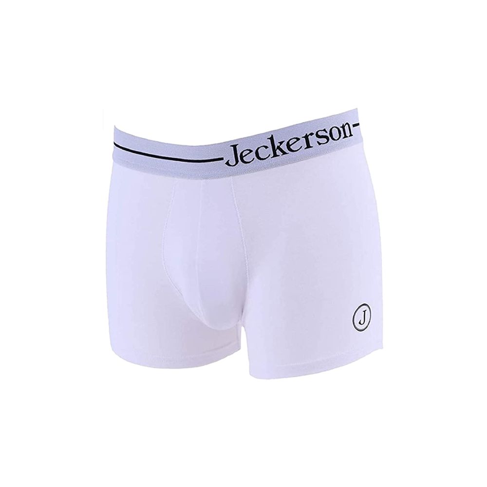 Jeckerson Elastic Monochrome Ανδρικό Boxer Duo με τυπωμένο λογότυπο