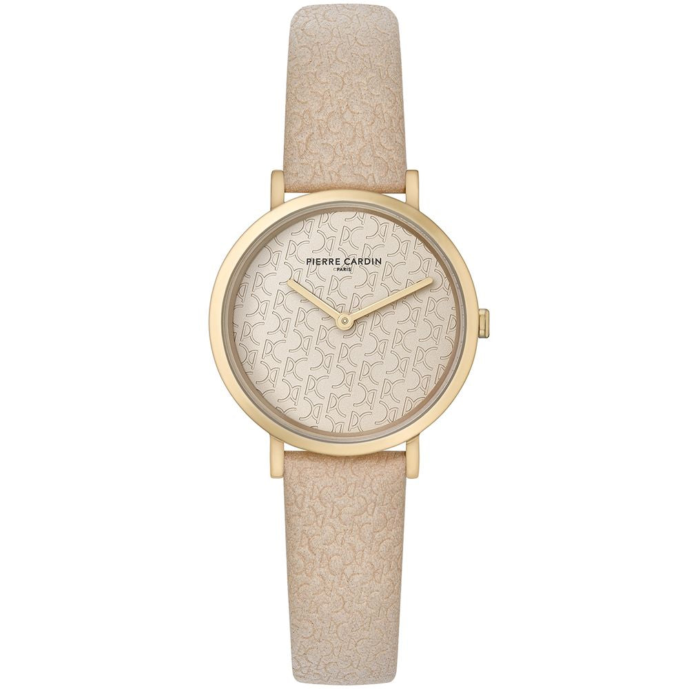 Γυναικείο ρολόι Pierre Cardin Beige