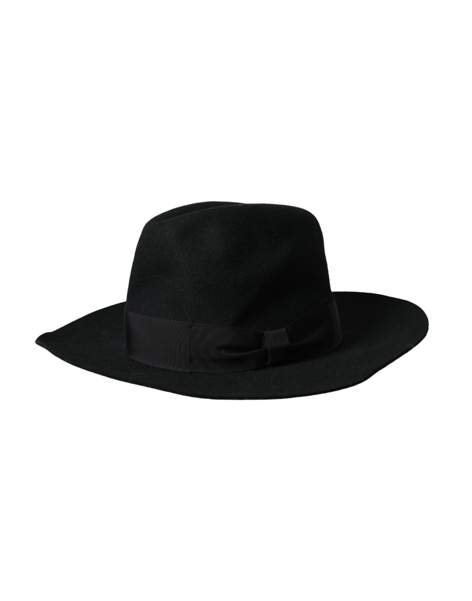 Γυναικείο καπέλο Dolce & Gabbana Black Rabbit Fedora Trilby