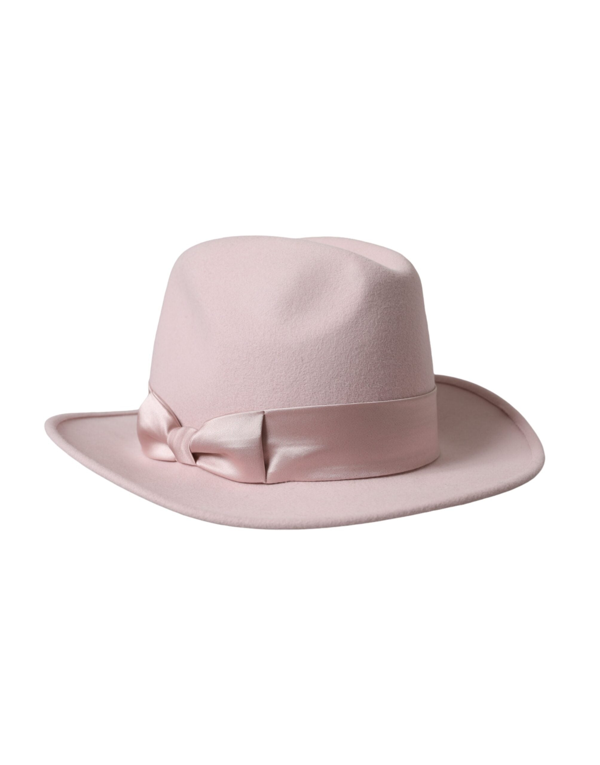 Γυναικείο καπέλο Dolce & Gabbana Pink Rabbit Fedora Trilby