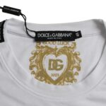 Μπλουζάκι Dolce & Gabbana Λευκό από βαμβακερό κοντό μανίκι