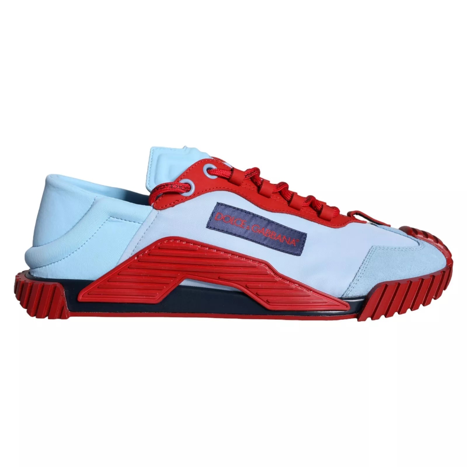 Ανδρικά παπούτσια Dolce &amp; Gabbana Blue Red NS1 Low Top Sneakers