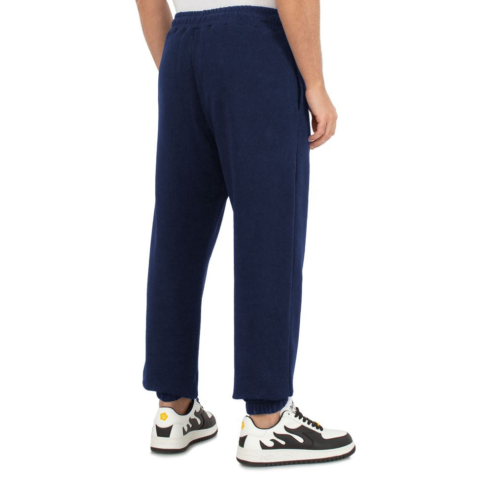 Comme Des Fuckdown Blue Cotton Jeans &amp; Pant