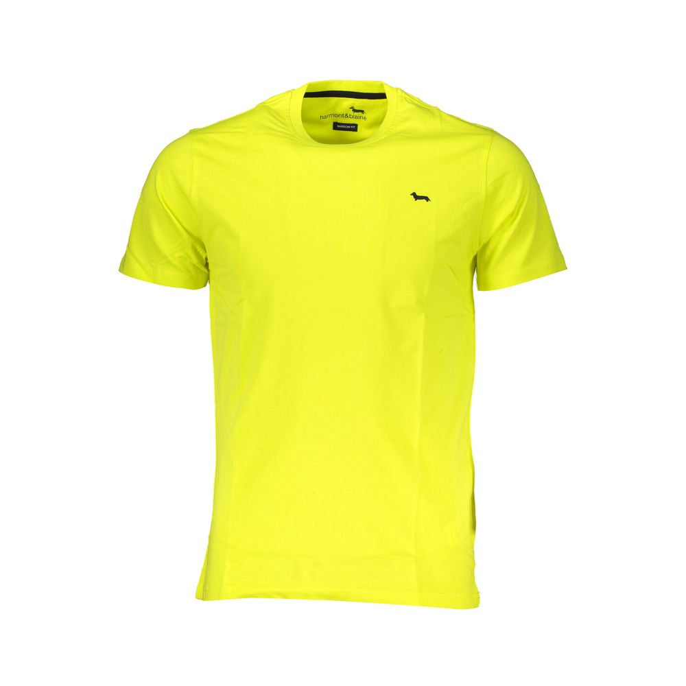 Μπλουζάκι Harmont & Blaine Yellow Cotton T-Shirt