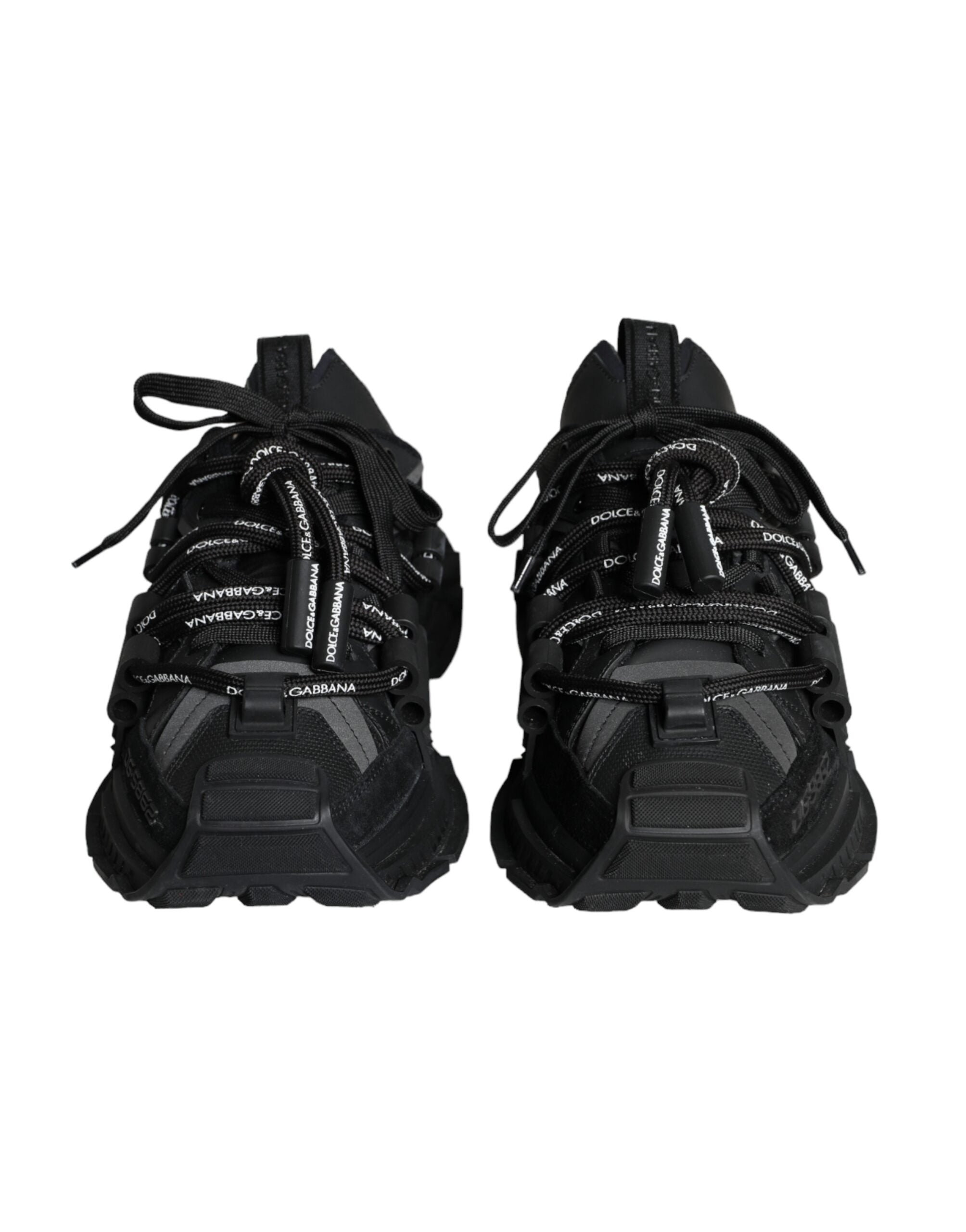 Παπούτσια Dolce & Gabbana Black Top Space Lace Up Sneakers