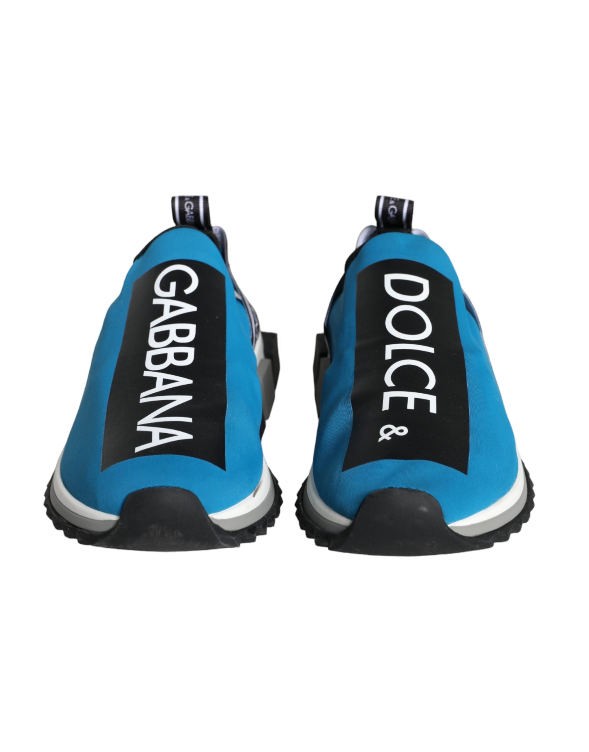 Dolce & Gabbana Blue Logo Low Top Sorrento Sneakers Shoes