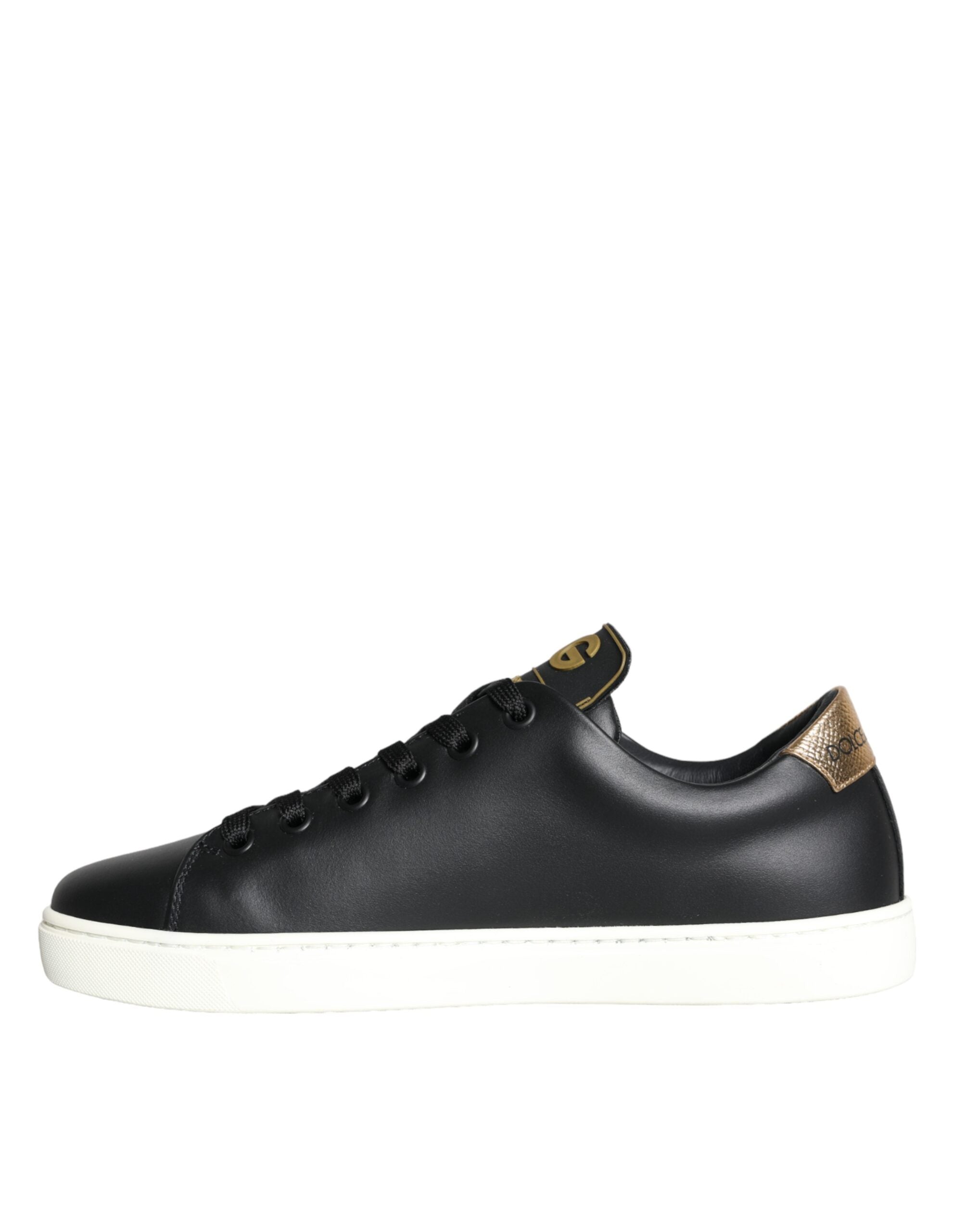 Παπούτσια Dolce & Gabbana Μαύρα Portofino Sacred Heart Sneakers