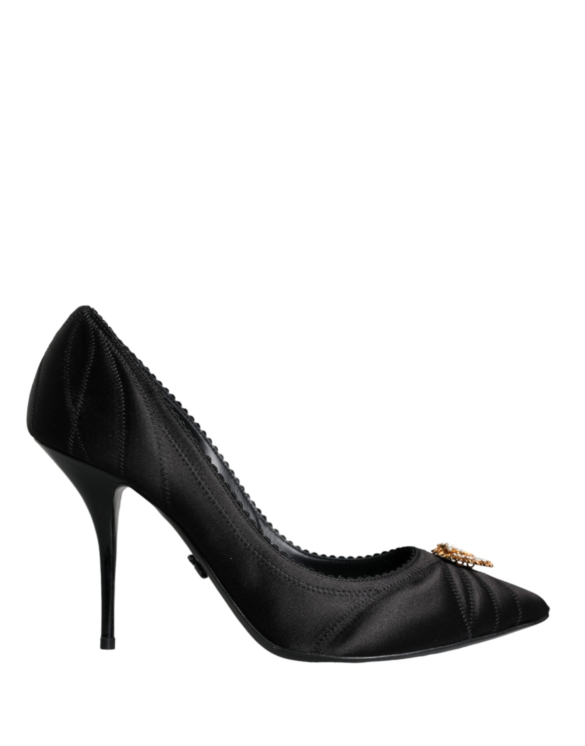 Παπούτσια Dolce & Gabbana Black Heart DEVOTION Heels Pumps