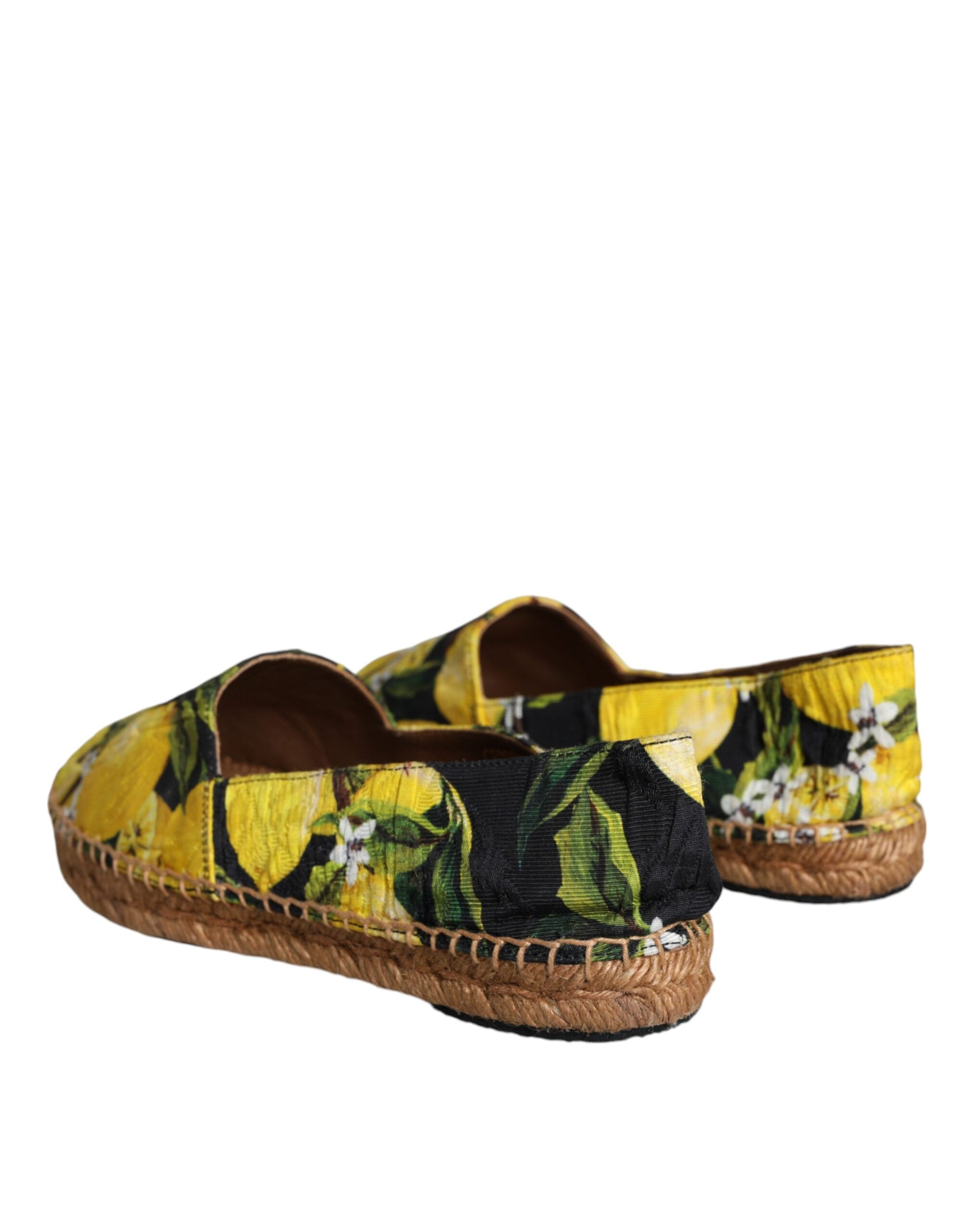 Dolce & Gabbana Πολύχρωμες Εσπαντρίγες με Λεμόνια Slip On Παπούτσια