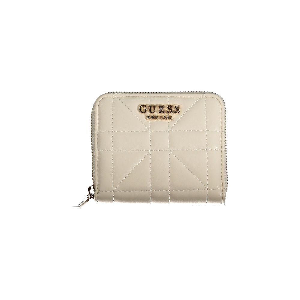 Πορτοφόλι από πολυαιθυλένιο Guess Jeans Beige