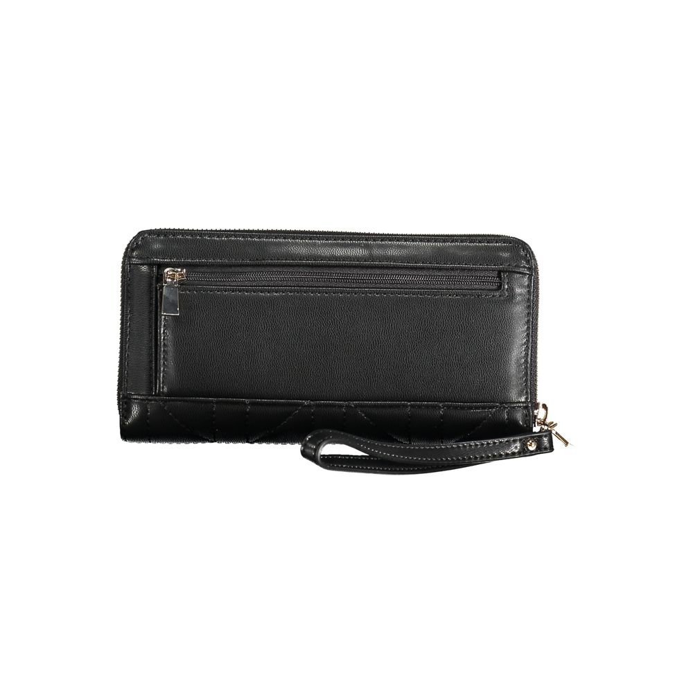 Guess Jeans Black Polyethylene Wallet