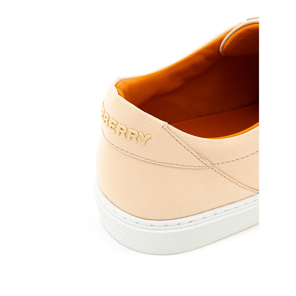 Burberry Ροζ Δερμάτινο Sneaker