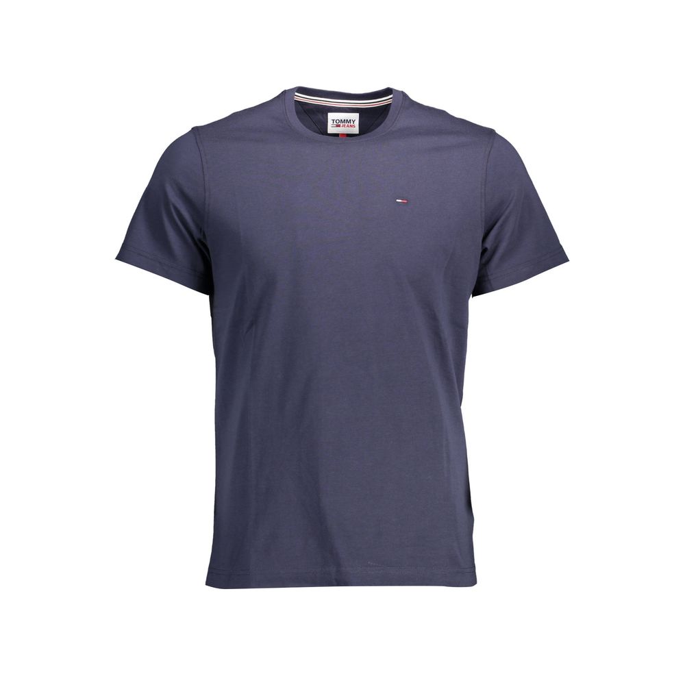 Μπλε Βαμβακερό T-Shirt Tommy Hilfiger