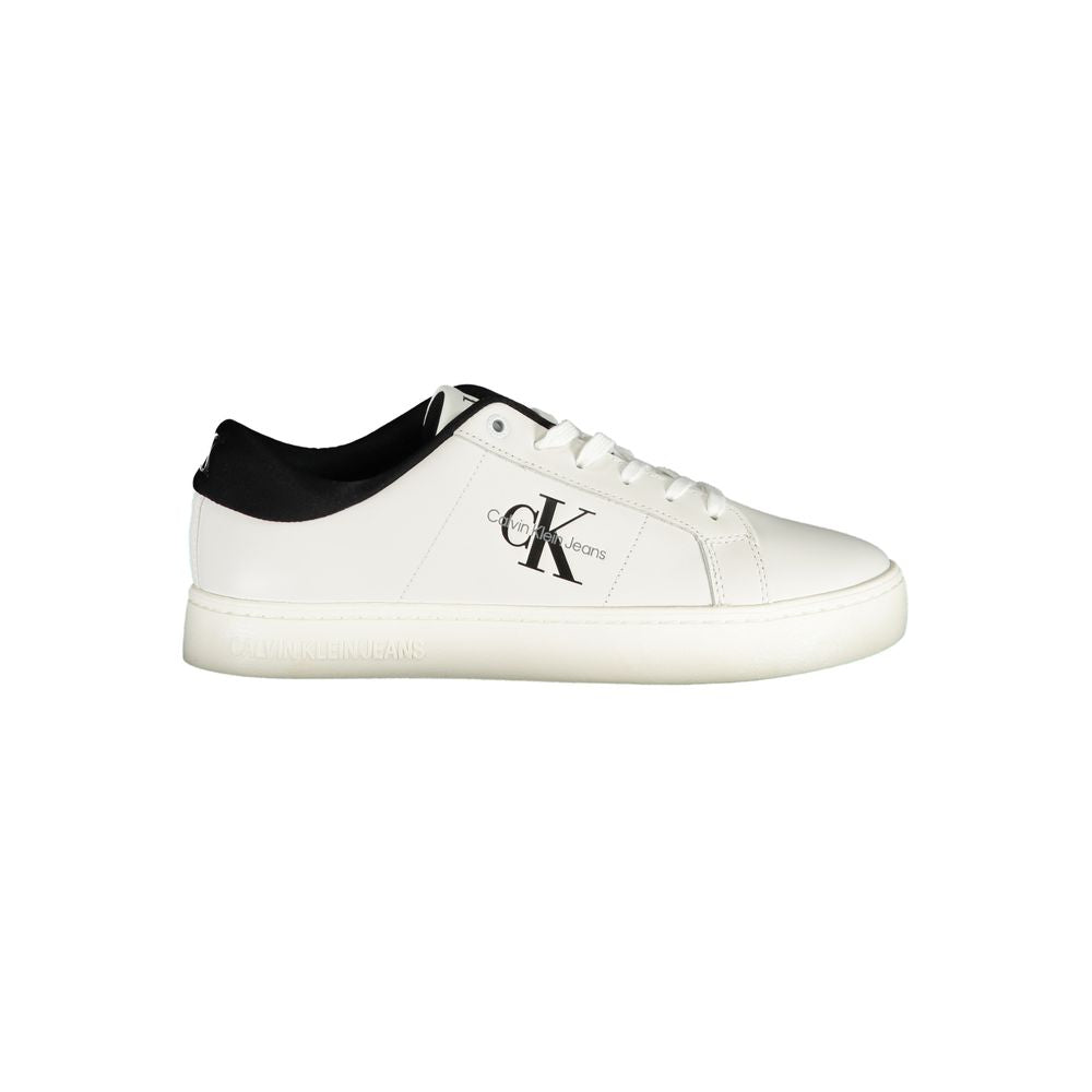 Calvin Klein Λευκό Πολυεστερικό Sneaker