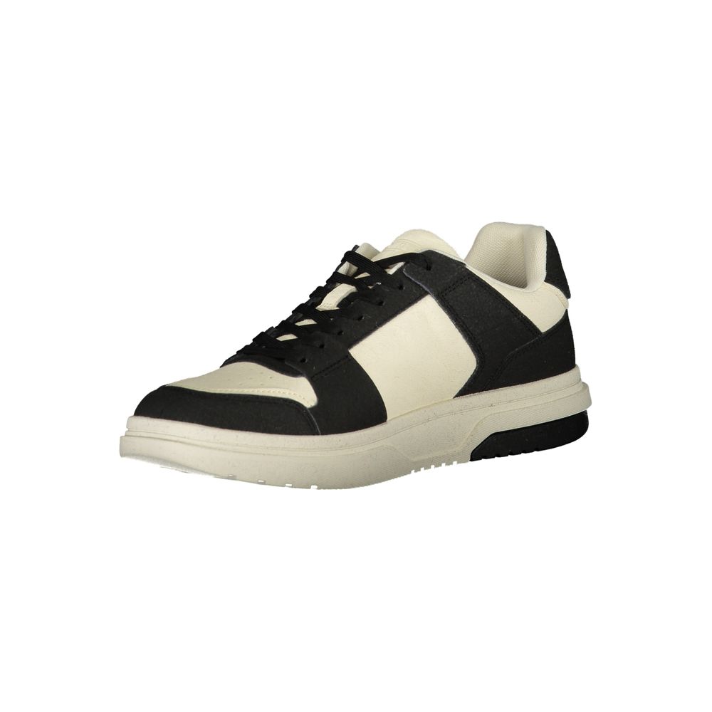 Tommy Hilfiger Black Polyester Sneaker