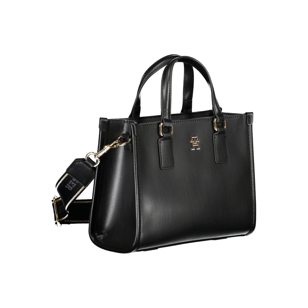 Tommy Hilfiger Black Polyethylene Handbag