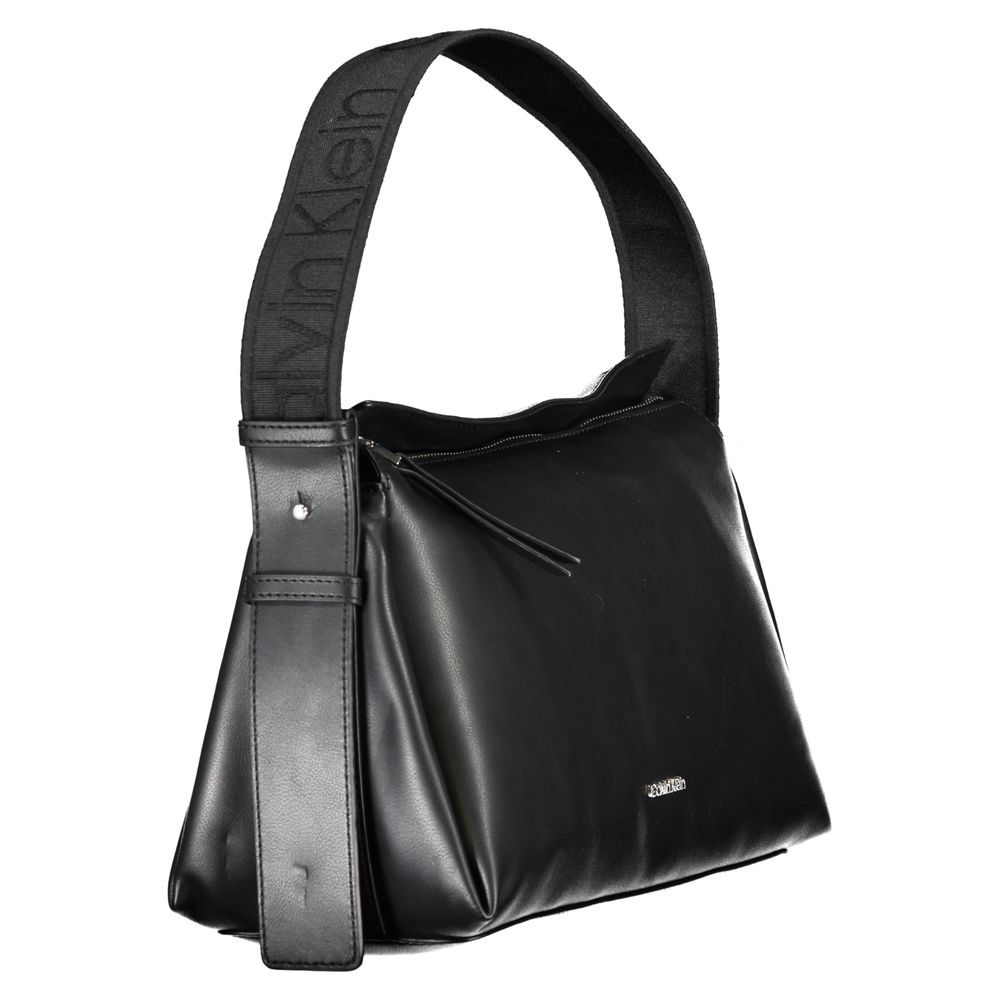 Calvin Klein Black Polyester Handbag