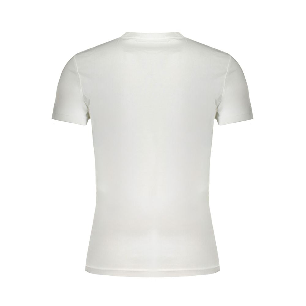 Calvin Klein Λευκό Βαμβακερό T-Shirt