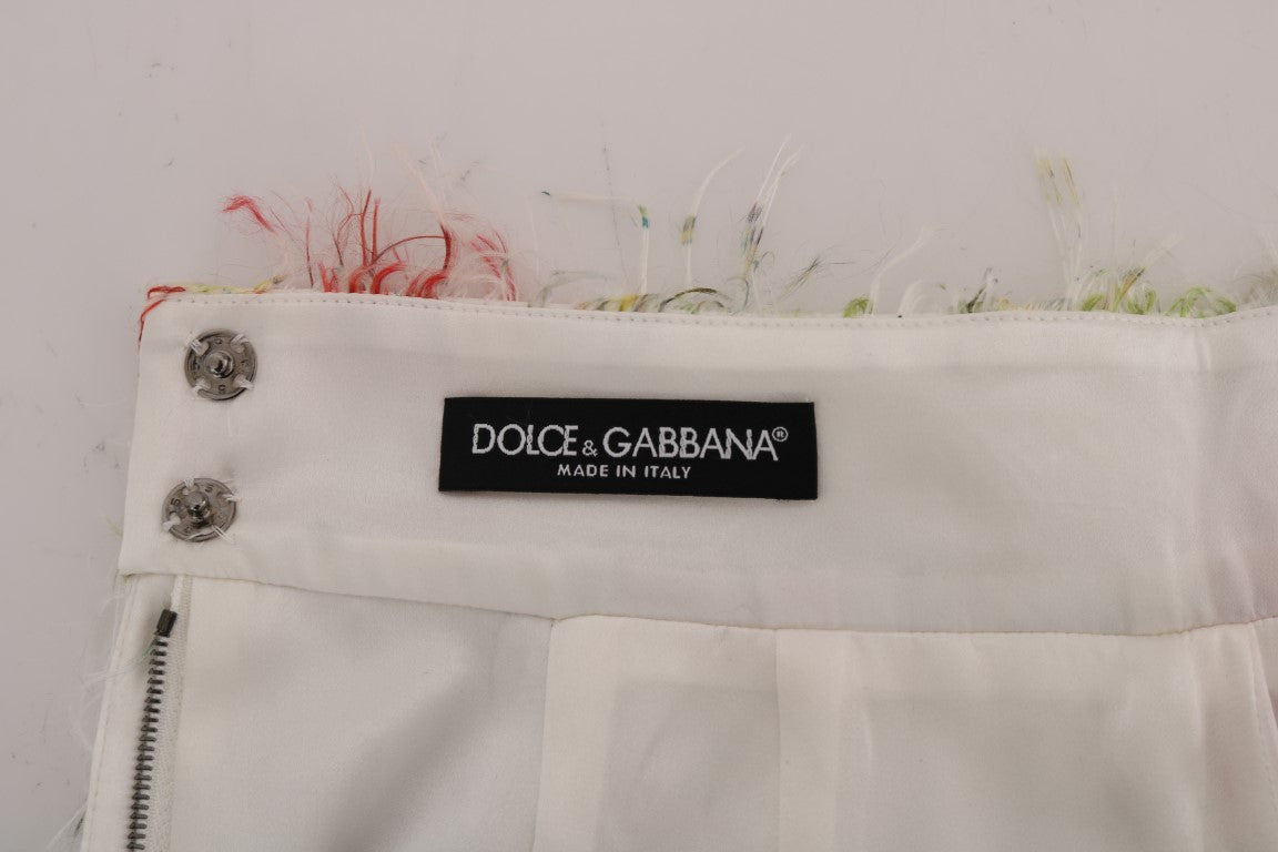 Κομψή φλοράλ ψηλόμεση Pencil φούστα Dolce &amp; Gabbana