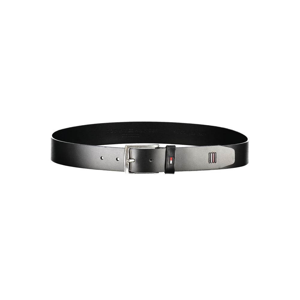 Tommy Hilfiger Black Leather Belt